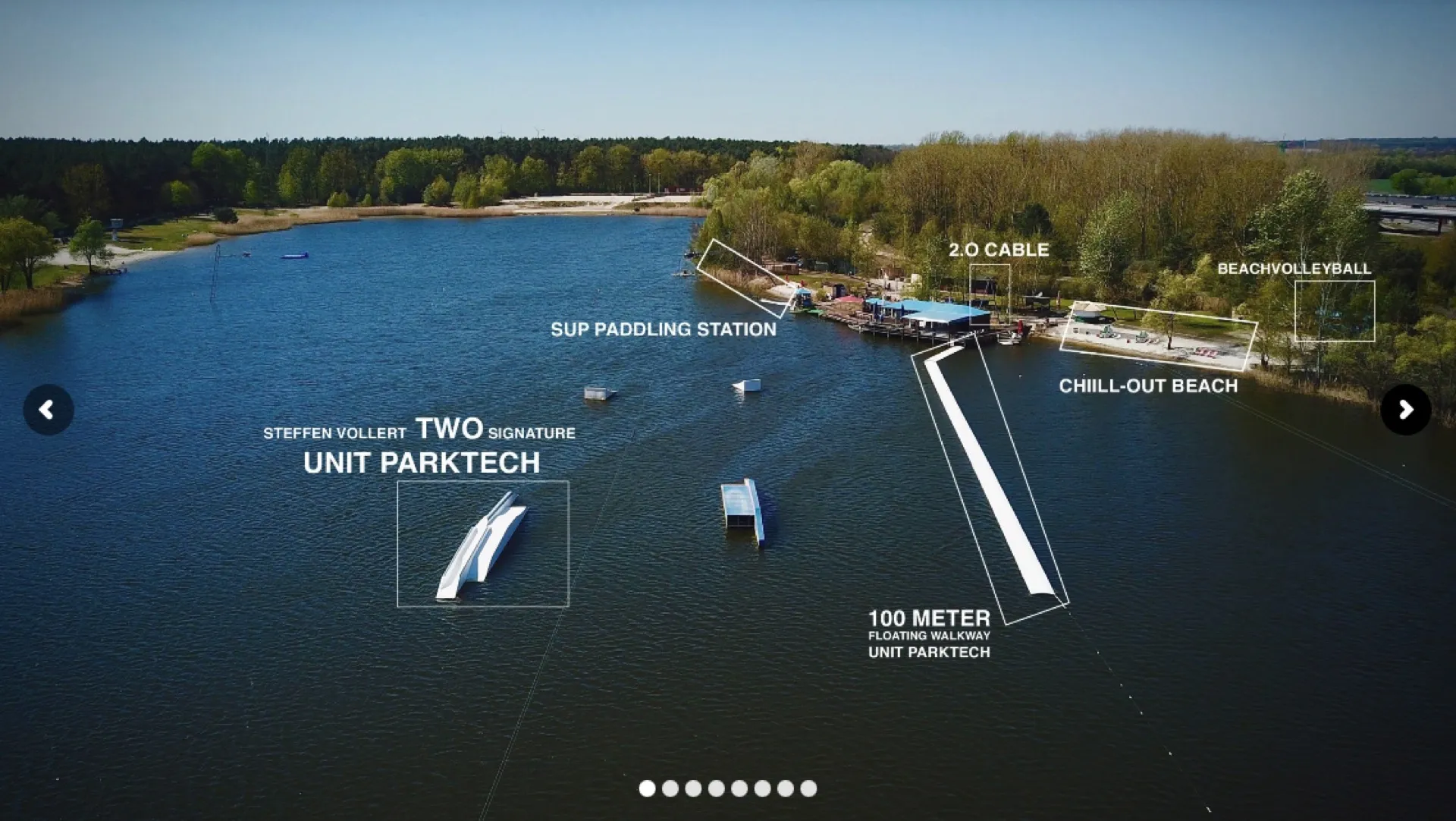 Parktech Übersicht Bernsteinsee
