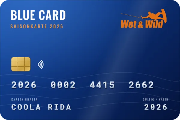 Blue Card Saisonkarte 2026